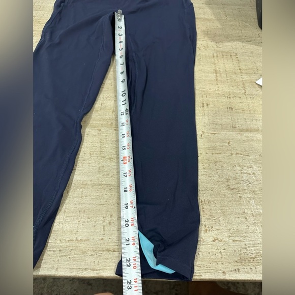 ZYIA Navy Strap Deluxe Hi-Rise 7/8 24” - Picture 4 of 7